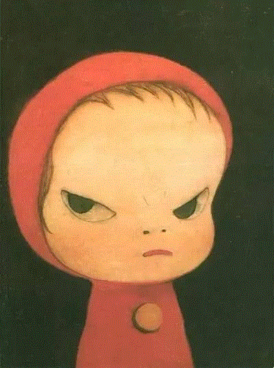 他用极度孤独、悲观的「怪小孩」，治愈了全世界的成人,小孩,悲观,治愈,成人,奈良美智,小女孩,大头娃娃,私房,叛逆,日本