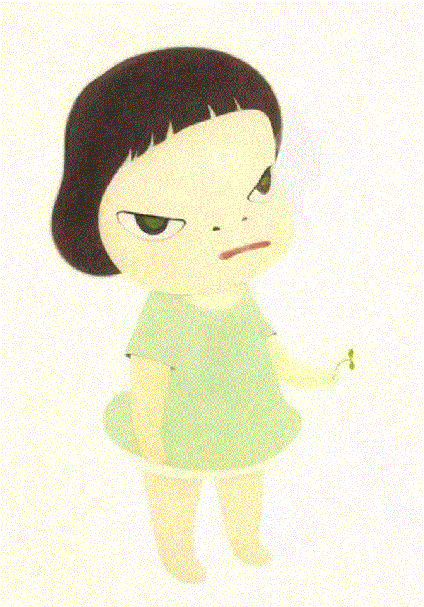 他用极度孤独、悲观的「怪小孩」，治愈了全世界的成人,小孩,悲观,治愈,成人,奈良美智,小女孩,大头娃娃,私房,叛逆,日本