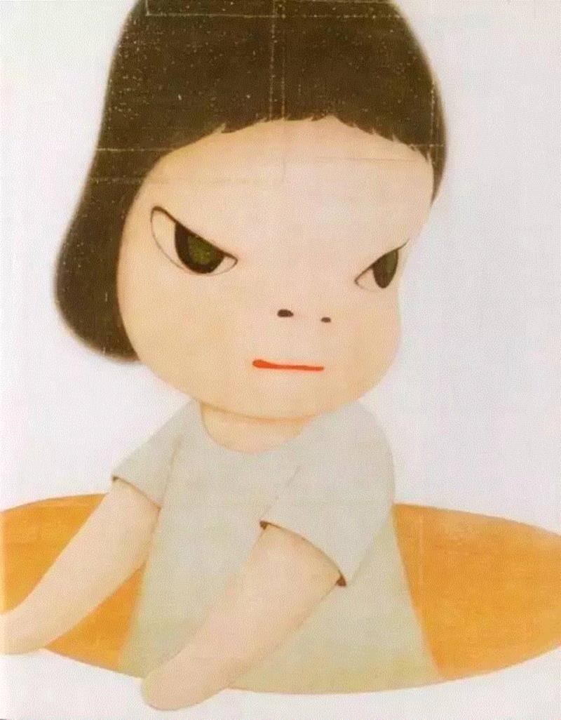 他用极度孤独、悲观的「怪小孩」，治愈了全世界的成人,小孩,悲观,治愈,成人,奈良美智,小女孩,大头娃娃,私房,叛逆,日本