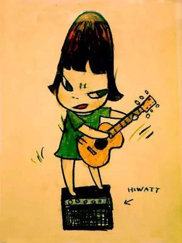 他用极度孤独、悲观的「怪小孩」，治愈了全世界的成人,小孩,悲观,治愈,成人,奈良美智,小女孩,大头娃娃,私房,叛逆,日本