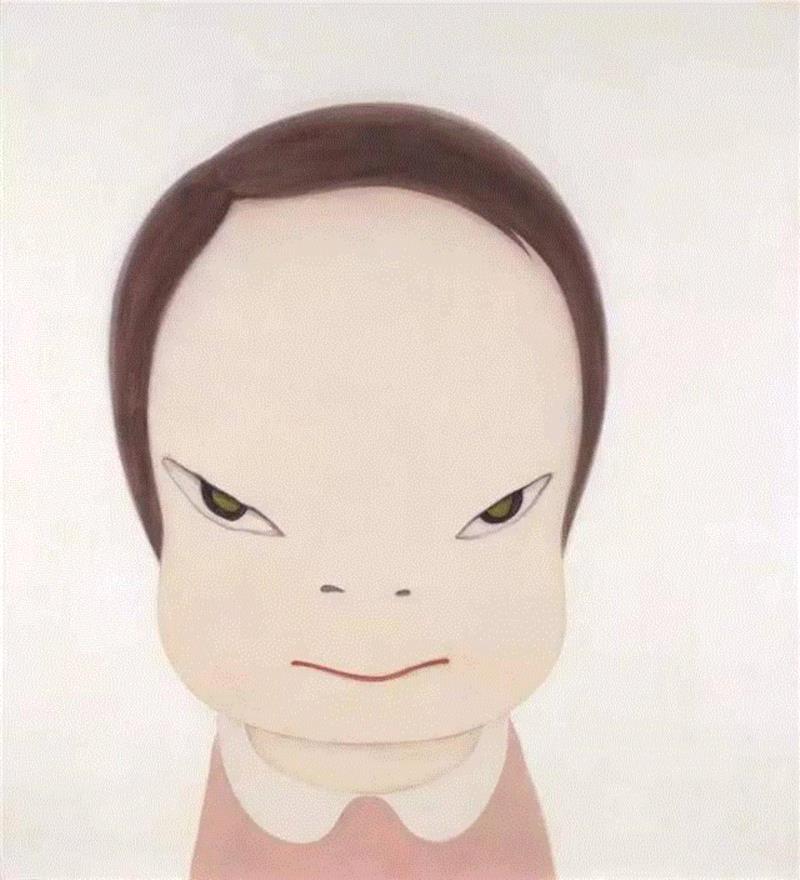 他用极度孤独、悲观的「怪小孩」，治愈了全世界的成人,小孩,悲观,治愈,成人,奈良美智,小女孩,大头娃娃,私房,叛逆,日本