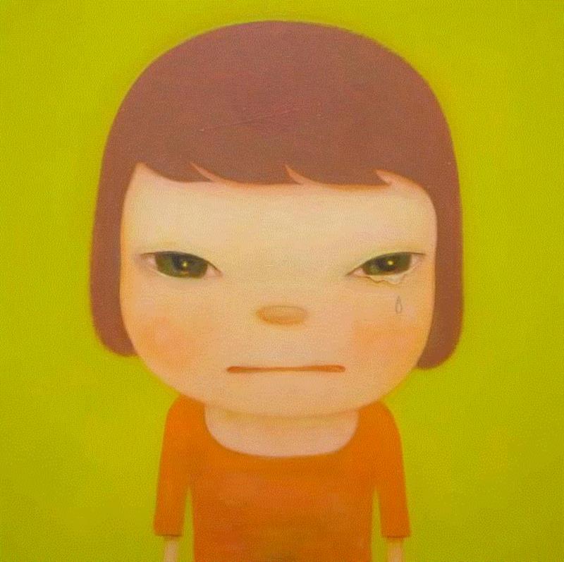 他用极度孤独、悲观的「怪小孩」，治愈了全世界的成人,小孩,悲观,治愈,成人,奈良美智,小女孩,大头娃娃,私房,叛逆,日本