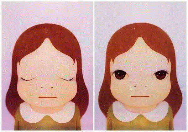 他用极度孤独、悲观的「怪小孩」，治愈了全世界的成人,小孩,悲观,治愈,成人,奈良美智,小女孩,大头娃娃,私房,叛逆,日本