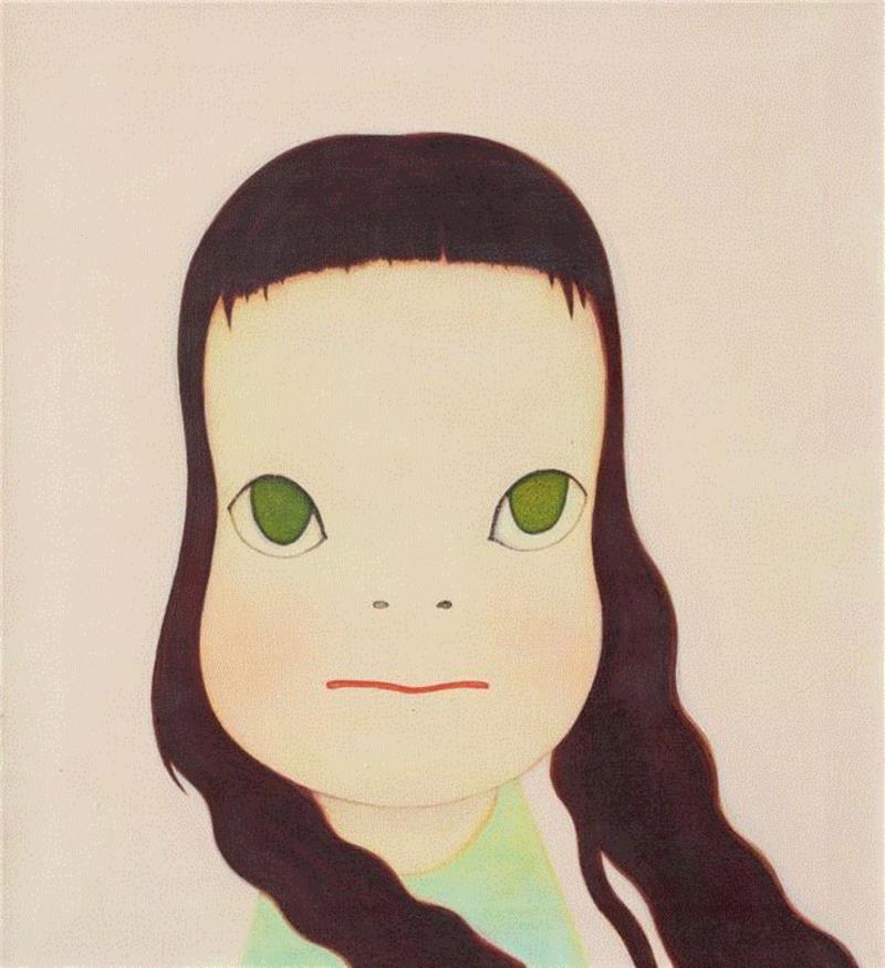 他用极度孤独、悲观的「怪小孩」，治愈了全世界的成人,小孩,悲观,治愈,成人,奈良美智,小女孩,大头娃娃,私房,叛逆,日本