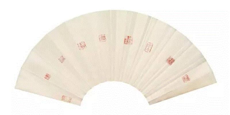 【古韵今声】西泠印社藏历代印章原拓题跋扇面展（一）,西泠印社,扇面,印章,题跋,古韵,朱文,白文,西泠,邓石如,篆刻