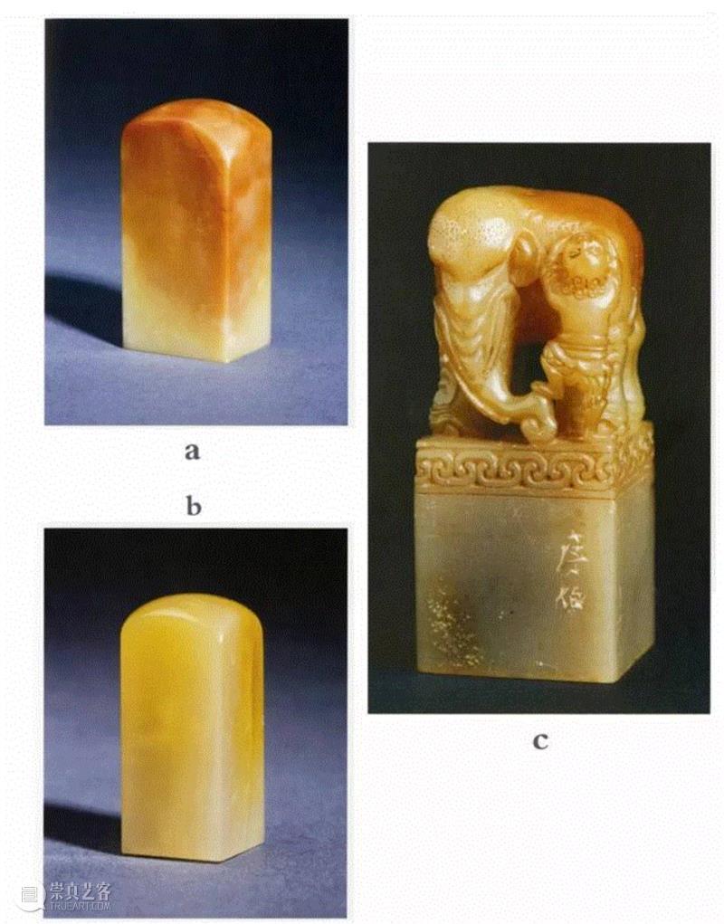 a.&nbsp; 昌化玛瑙冻，百螺斋藏,【双语印章史】石质印材的品类与赏鉴（三）,石质,印章,品类,巴林,昌化,化石,jelly,Changhua,鸡血石,seal