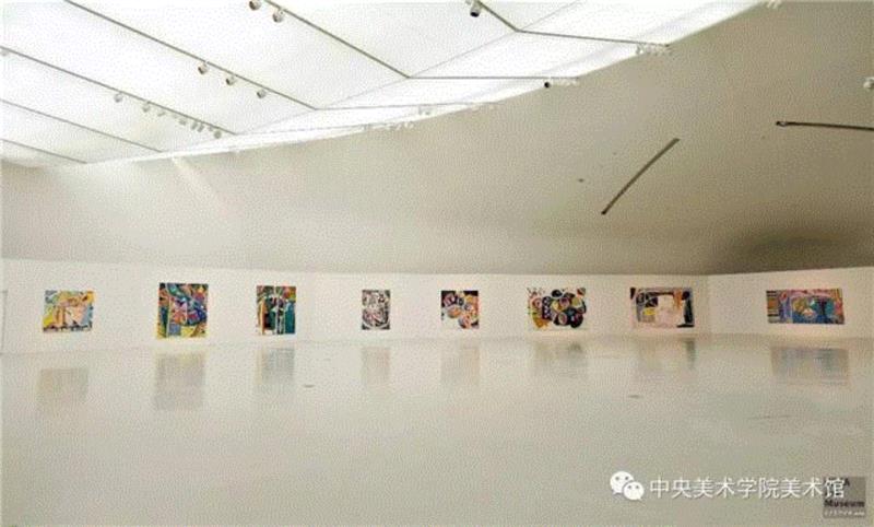 吉莲?艾尔斯——“有理想的叛逆者”，用作品传达抽象艺术的生机盎然 | CAFAM展览,艾尔斯,理想,叛逆,抽象艺术,生机,CAFAM,绘画,颜料,女性,canvas