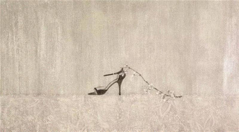 高茜,『花笺记』－高茜作品展,高茜,花笺记,纸本设色,中国艺术研究院,北京,Chinese,上海美术馆,Graduated,Arts,with