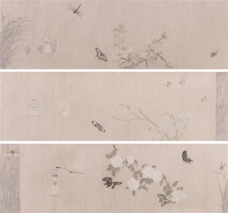 高茜,『花笺记』－高茜作品展,高茜,花笺记,纸本设色,中国艺术研究院,北京,Chinese,上海美术馆,Graduated,Arts,with
