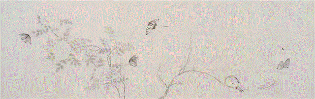 高茜,『花笺记』－高茜作品展,高茜,花笺记,纸本设色,中国艺术研究院,北京,Chinese,上海美术馆,Graduated,Arts,with