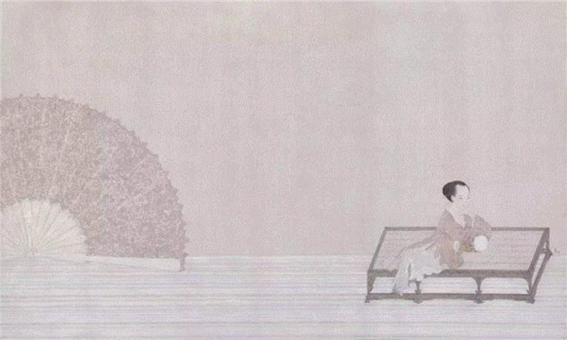 高茜,『花笺记』－高茜作品展,高茜,花笺记,纸本设色,中国艺术研究院,北京,Chinese,上海美术馆,Graduated,Arts,with