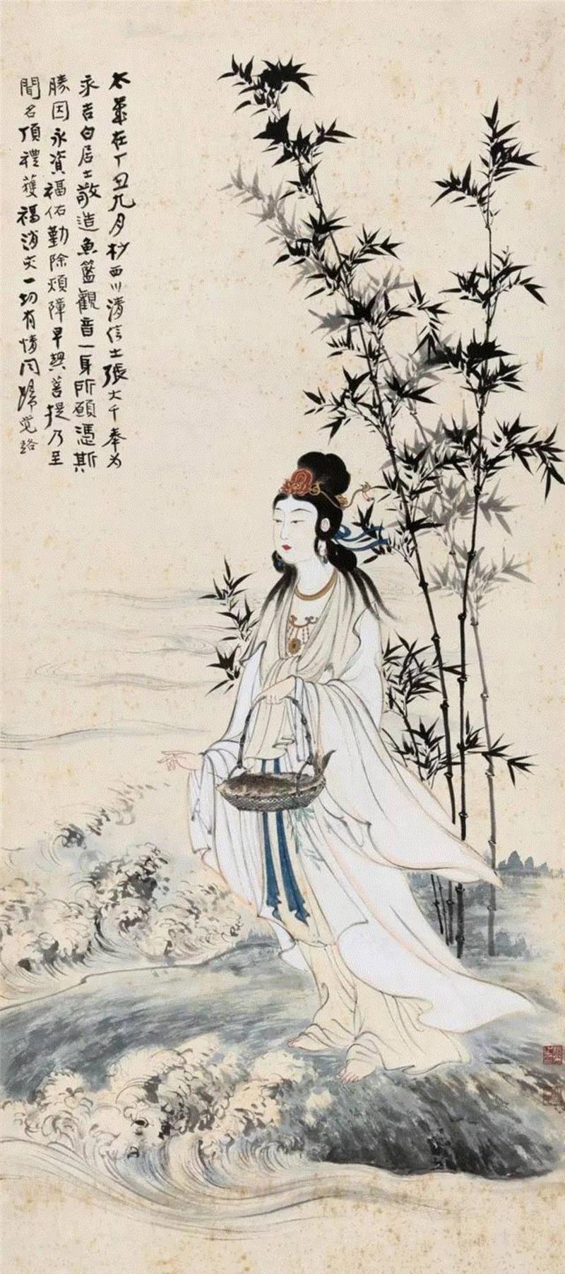 张大千 鱼篮观音,【聚焦嘉德年】郭彤：中国书画的亿元推手,郭彤,推手,嘉德,中国书画,中国嘉德,拍卖,春拍,RMB,小拍,齐白石
