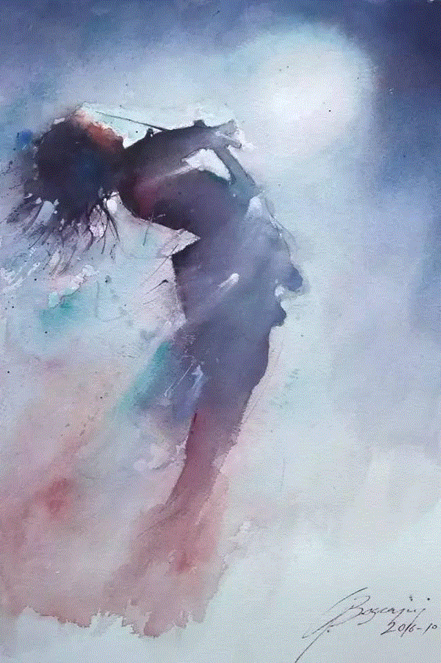 水彩画、意境美 | 意大利画家Giuliano Boscaini作品,意大利画家,Giuliano,Boscaini,水彩画,意境美,琅沐创意年代,意大利,图尔特,城市风景,肖像画