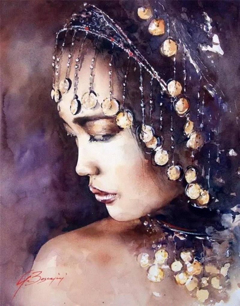 水彩画、意境美 | 意大利画家Giuliano Boscaini作品,意大利画家,Giuliano,Boscaini,水彩画,意境美,琅沐创意年代,意大利,图尔特,城市风景,肖像画