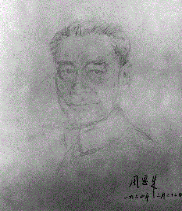 周总理男扮女装罕见照片，当年狂收男人情书