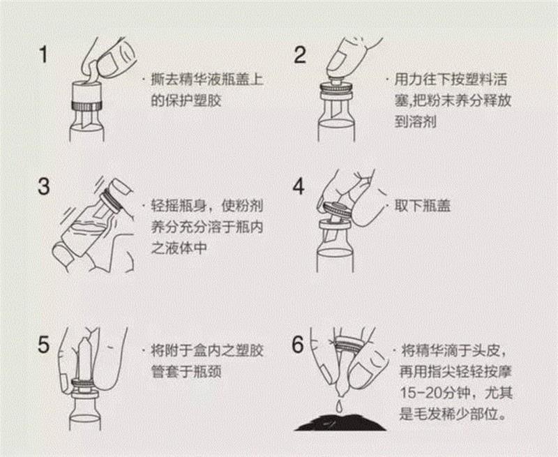 每次一小瓶，头发不再一掉一大把