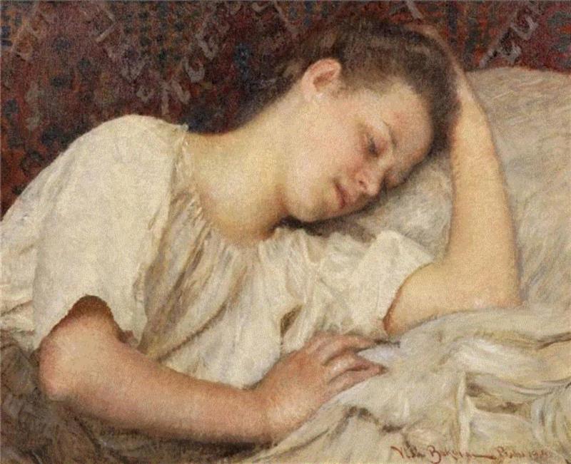 人体艺术 | 追随自己的内心创作 , 画家Vlaho-Bukovac作品