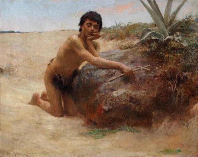 人体艺术 | 追随自己的内心创作 , 画家Vlaho-Bukovac作品