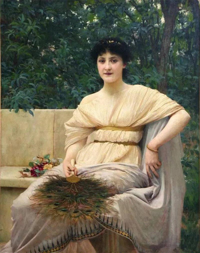 人体艺术 | 追随自己的内心创作 , 画家Vlaho-Bukovac作品