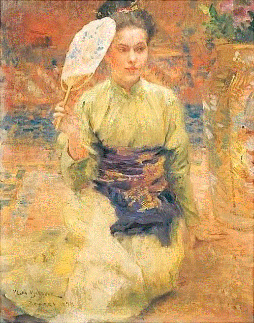 人体艺术 | 追随自己的内心创作 , 画家Vlaho-Bukovac作品