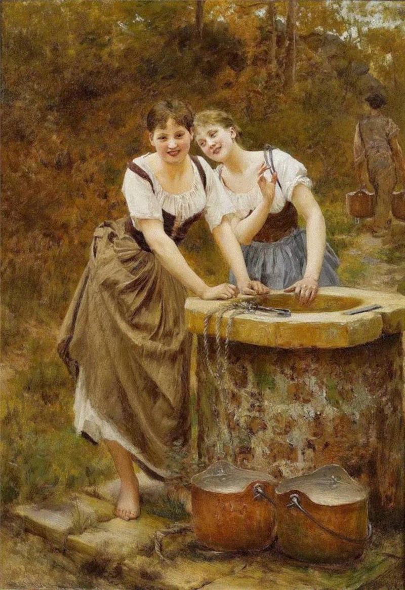 人体艺术 | 追随自己的内心创作 , 画家Vlaho-Bukovac作品