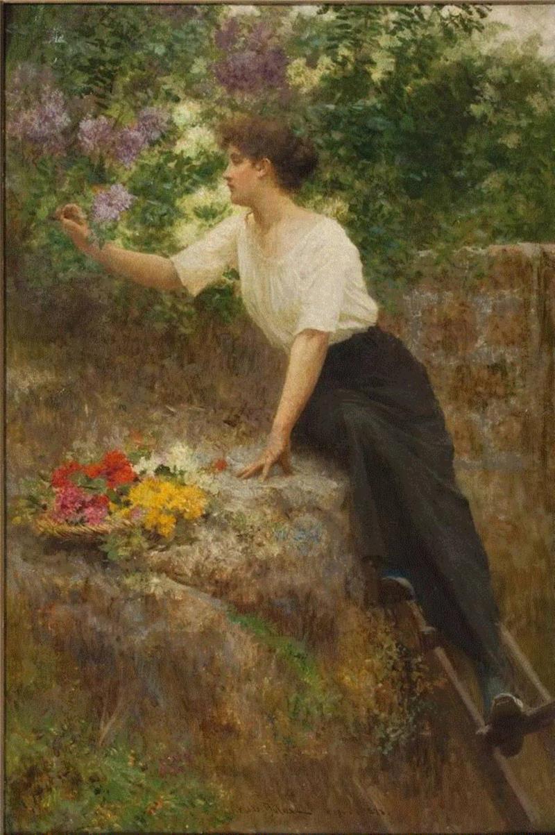 人体艺术 | 追随自己的内心创作 , 画家Vlaho-Bukovac作品