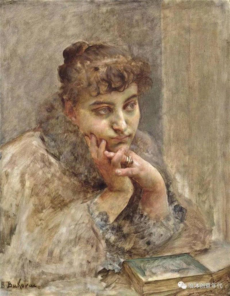 人体艺术 | 追随自己的内心创作 , 画家Vlaho-Bukovac作品