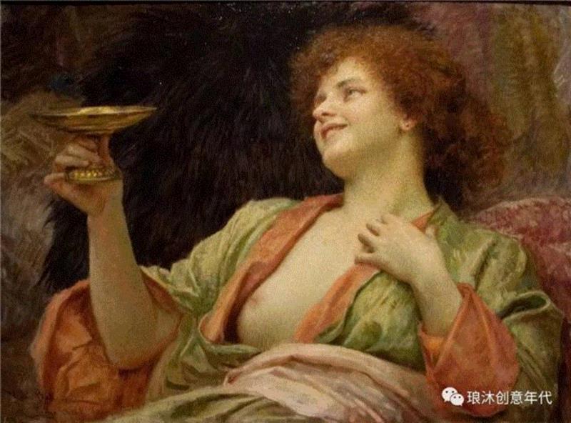 人体艺术 | 追随自己的内心创作 , 画家Vlaho-Bukovac作品