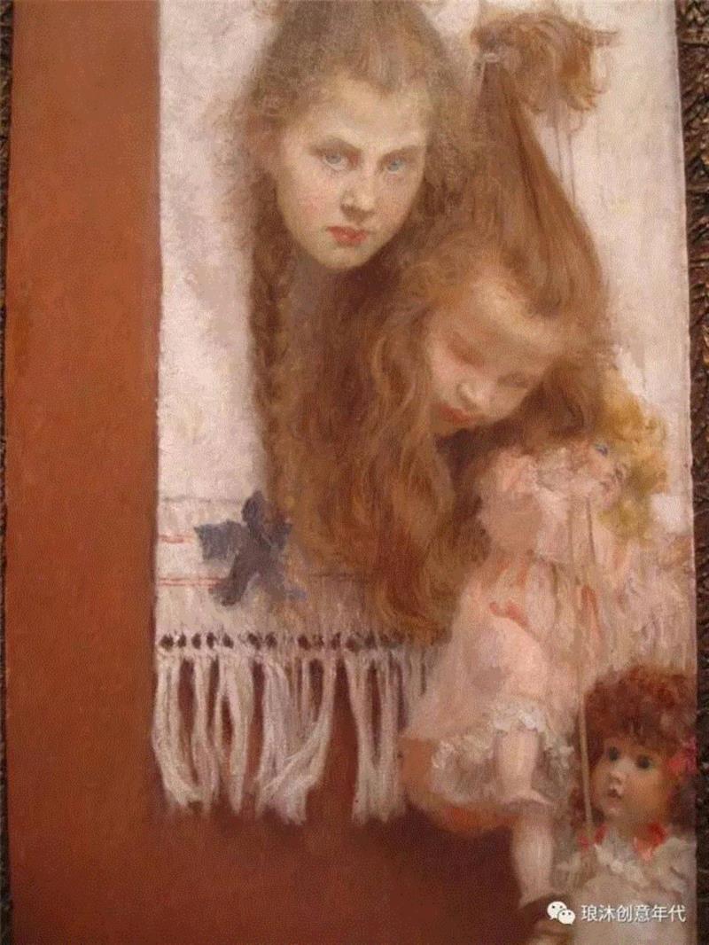 人体艺术 | 追随自己的内心创作 , 画家Vlaho-Bukovac作品