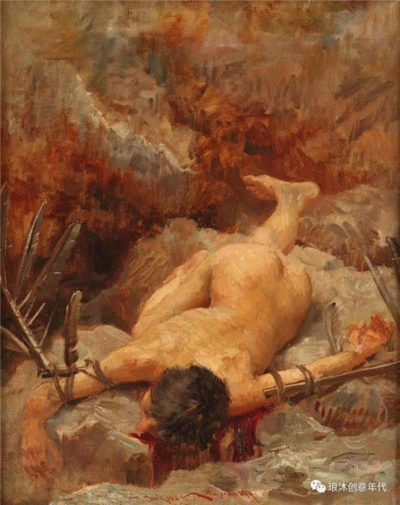 人体艺术 | 追随自己的内心创作 , 画家Vlaho-Bukovac作品