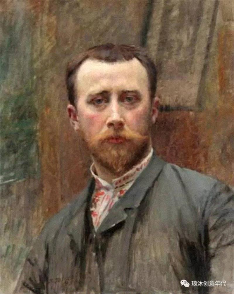 人体艺术 | 追随自己的内心创作 , 画家Vlaho-Bukovac作品