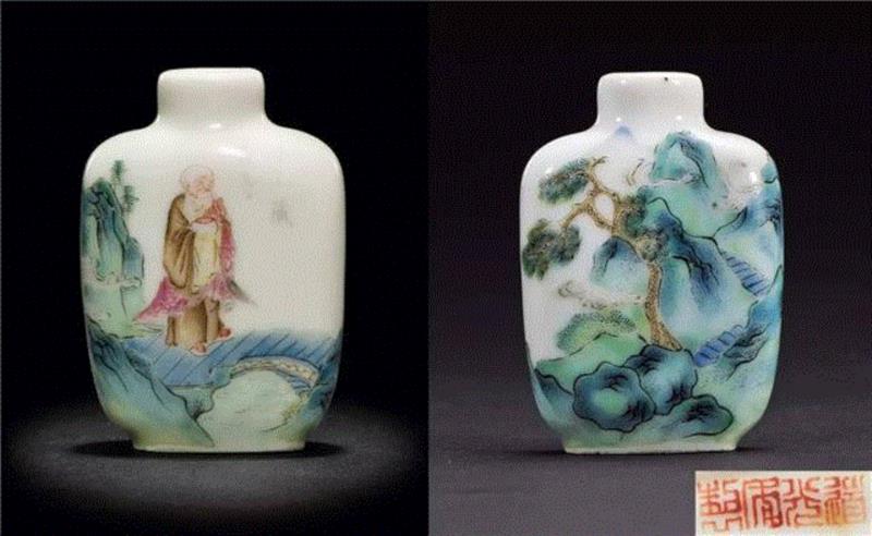 【嘉德春拍】掌中有乾坤——瓷质烟壶珍赏