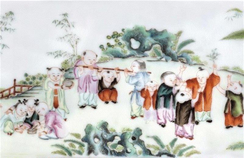 【嘉德春拍】童嬉稚趣——清代婴戏图瓷器赏析