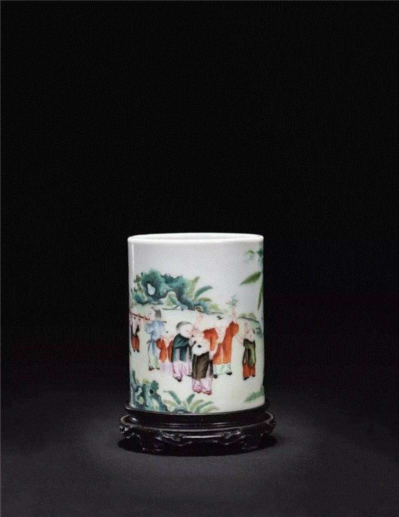 【嘉德春拍】童嬉稚趣——清代婴戏图瓷器赏析