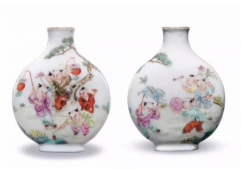 【嘉德春拍】童嬉稚趣——清代婴戏图瓷器赏析