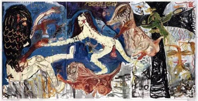 粗野 原始 图腾 痴狂 玩弄.... 德国艺术家 Jonathan Meese,乔纳森·米斯,Meese,Jonathan