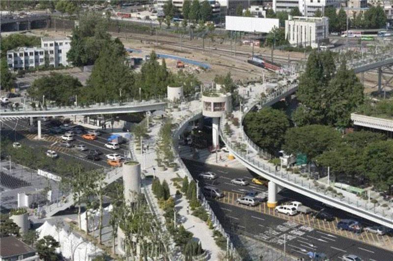 MVRDV 打造的首尔“高线公园”已对外开放