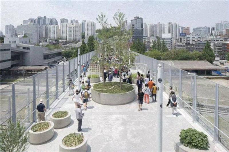 MVRDV 打造的首尔“高线公园”已对外开放