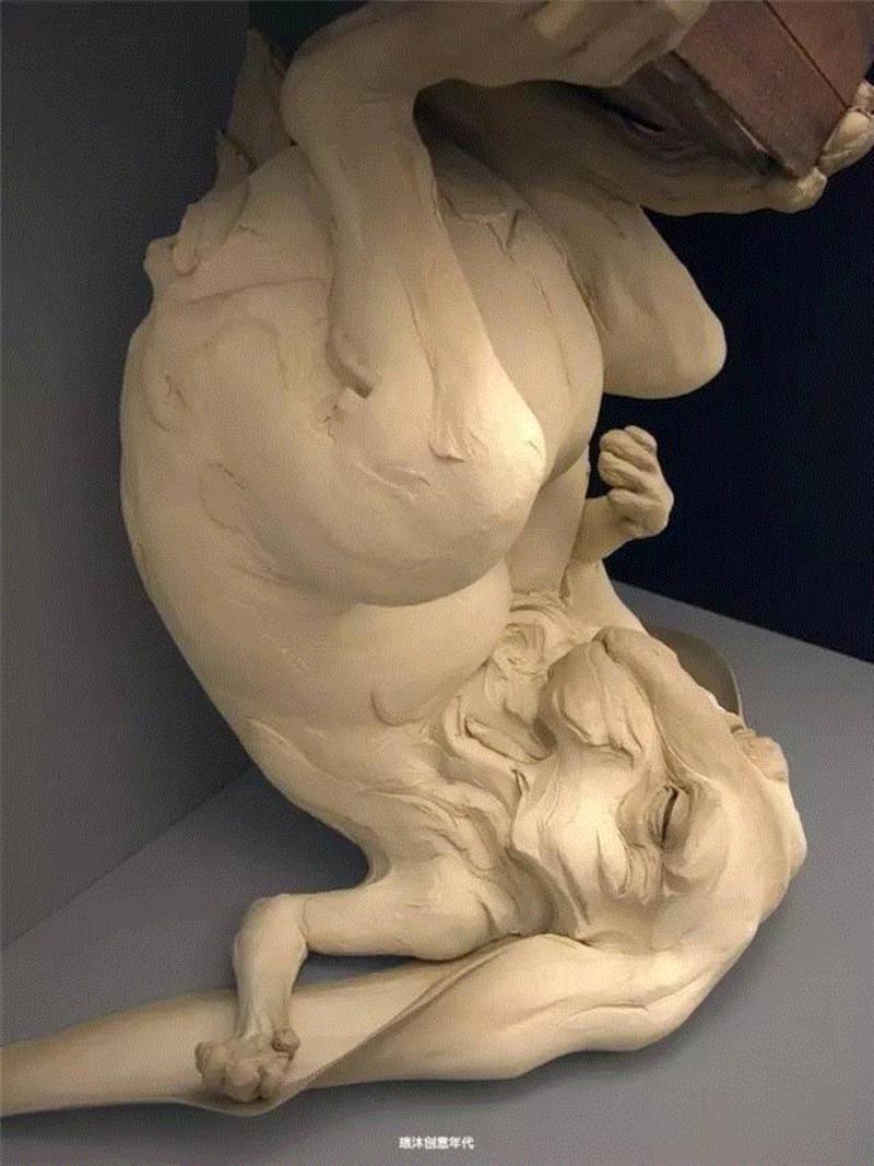 震撼人心 | 美国雕塑家Beth Cavener动物雕塑