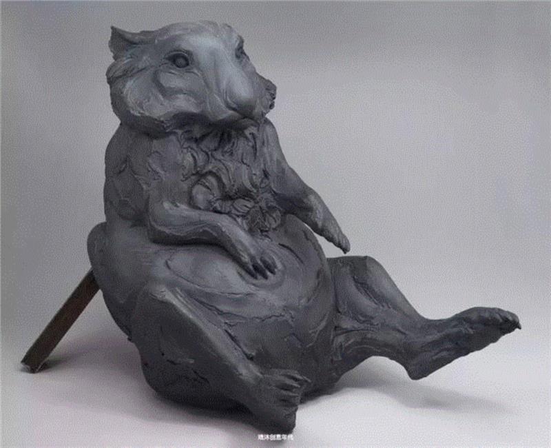 震撼人心 | 美国雕塑家Beth Cavener动物雕塑