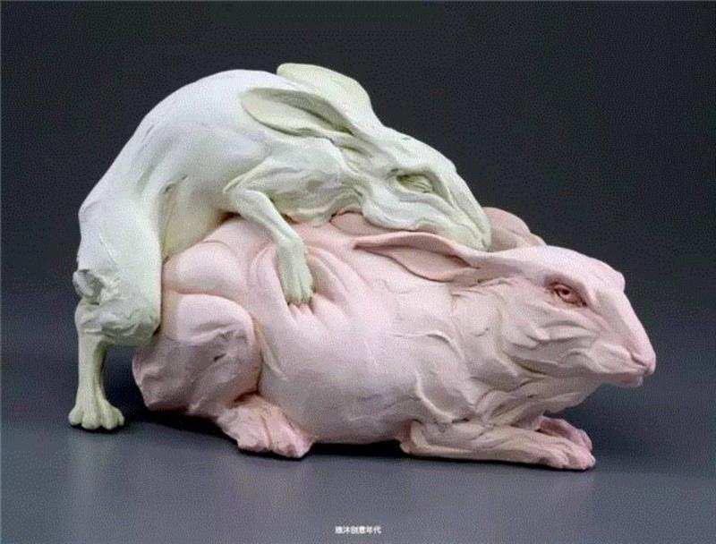 震撼人心 | 美国雕塑家Beth Cavener动物雕塑