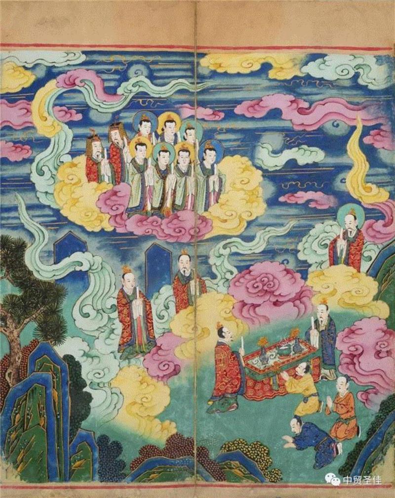 中贸圣佳2017春拍 | 嘉靖中宫皇后施写彩绘本