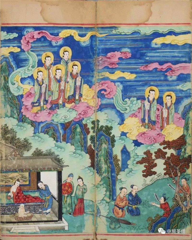 中贸圣佳2017春拍 | 嘉靖中宫皇后施写彩绘本