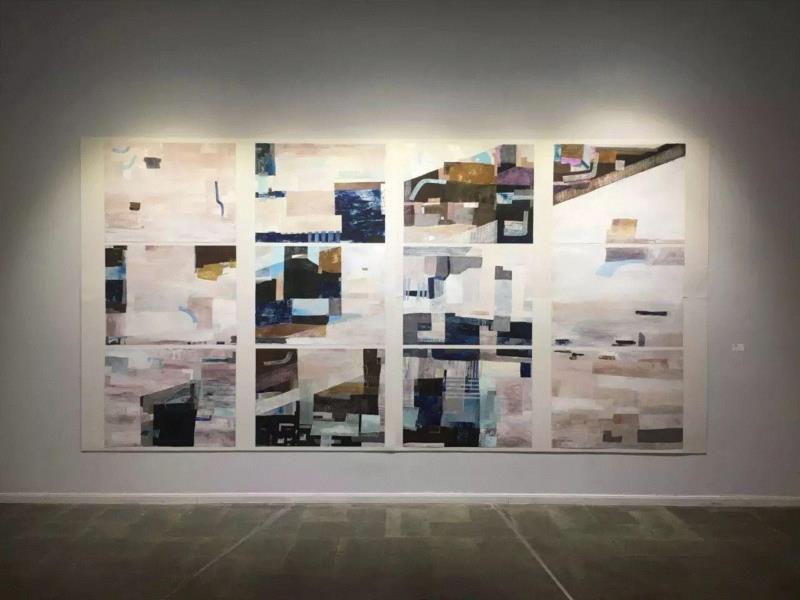 贺晨 &nbsp;火星紫罗兰,《变迁与递接》—贺晨作品展（2）,贺晨,变迁,澳大利亚,综合材料,白色,珀斯,奥赛画廊,卡古里,绿色,煤层
