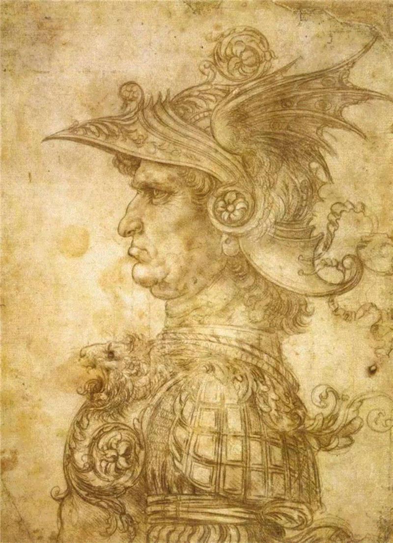源于达·芬奇的讽刺画 ,讽刺画,达·芬奇