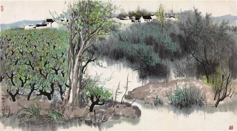 【春拍预览】“深巷画廊”藏吴冠中专辑 ：八十年代水墨撷英