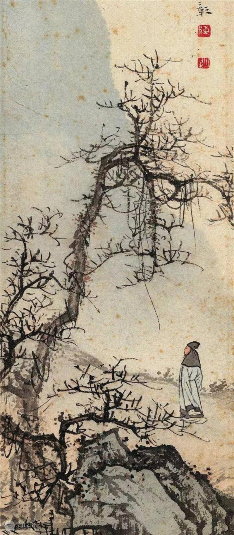 【春拍预览】《泉石怡情》：陈少梅的山水人物八屏