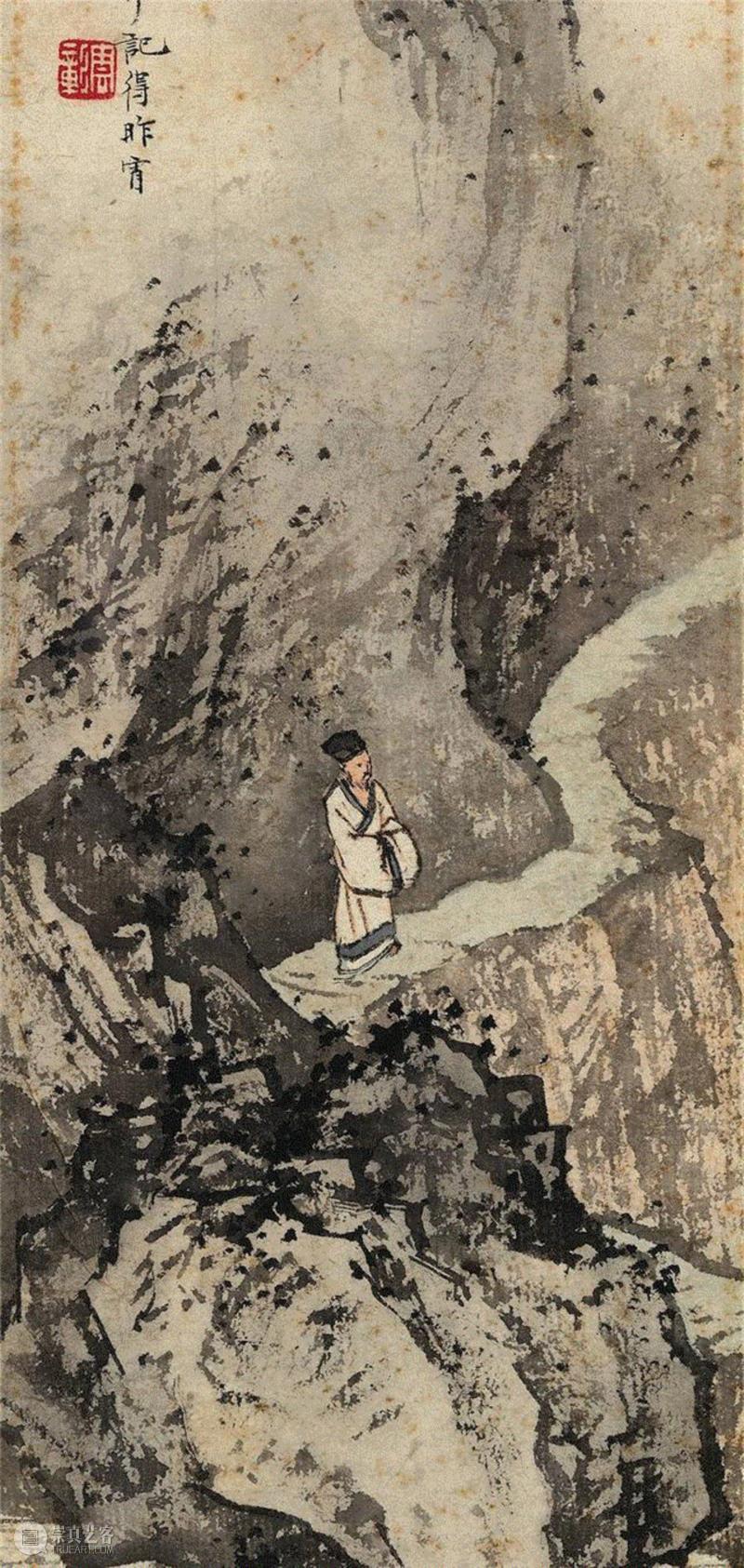 【春拍预览】《泉石怡情》：陈少梅的山水人物八屏