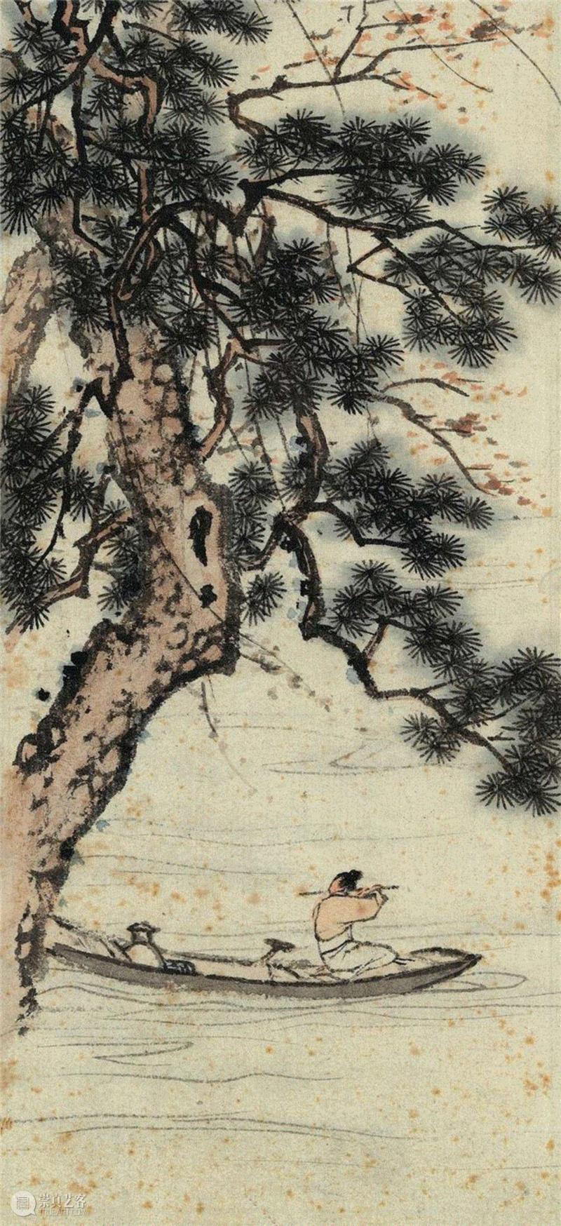 【春拍预览】《泉石怡情》：陈少梅的山水人物八屏
