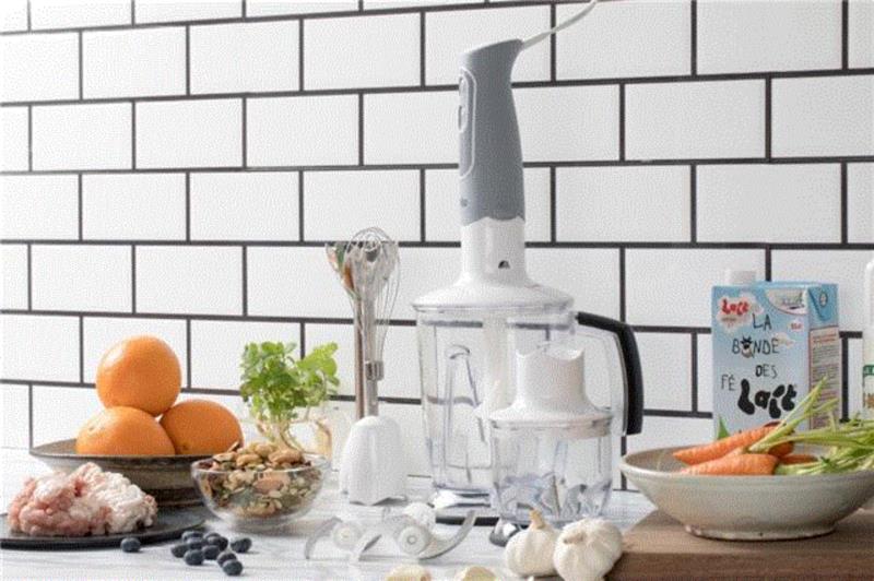 手持一根料理棒,10秒钟打好果汁、冰沙、辅食、肉馅、蛋白…